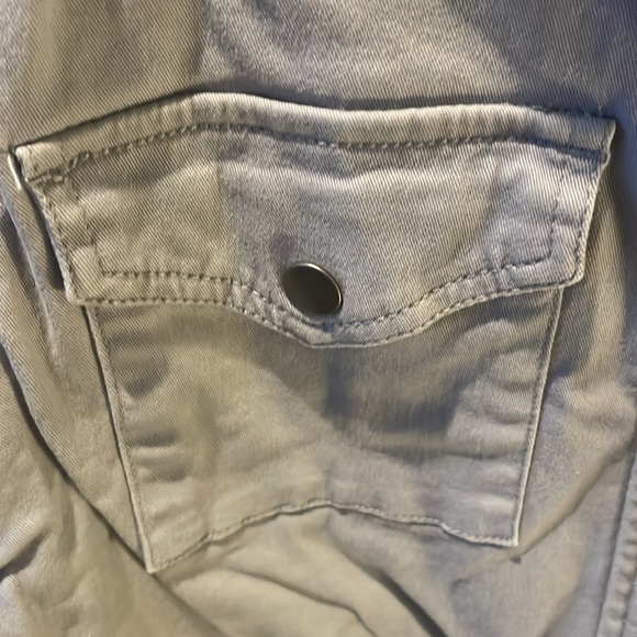 Market & Spruce Women’s Gray Hooded Jacket Size M - Picture 4 of 12